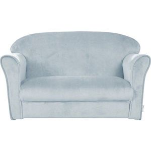Světle modrá sametová dětská pohovka 78 cm Lil Sofa – Roba obraz