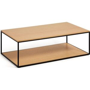 Konferenční stolek s deskou v dubovém dekoru v přírodní barvě 60x110 cm Yoana – Kave Home obraz