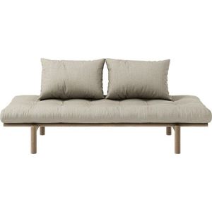 Béžová lněná pohovka 200 cm Pace - Karup Design obraz