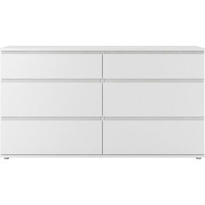 Bílá nízká komoda 153x84 cm Nova – Tvilum obraz