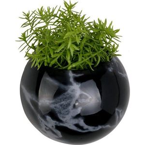 Keramický závěsný obal na květináč ø 14, 5 cm Globe – PT LIVING obraz