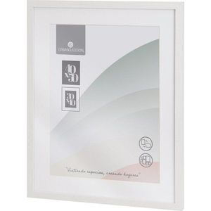 Bílý rámeček na zeď 42x52 cm Sencillo – Casa Selección obraz