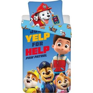 Bavlněné dětské povlečení na jednolůžko 140x200 cm Paw Patrol – Jerry Fabrics obraz