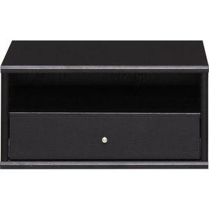 Černý závěsný noční stolek s poličkami Mistral - Hammel Furniture obraz