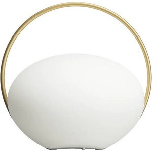 Bílá LED stmívatelná stolní lampa (výška 19 cm) Orbit – UMAGE obraz