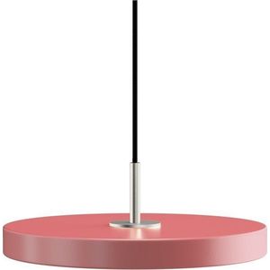 Růžové LED závěsné svítidlo s kovovým stínidlem ø 31 cm Asteria Mini – UMAGE obraz