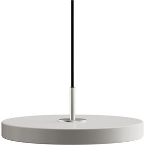 Světle šedé LED závěsné svítidlo s kovovým stínidlem ø 31 cm Asteria Mini – UMAGE obraz