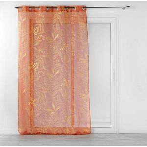 Oranžová voálová záclona 140x280 cm Belflor – douceur d'intérieur obraz