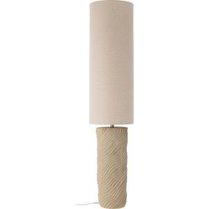 Stojací lampa v přírodní barvě s textilním stínidlem (výška 110 cm) Payah – Bloomingville obraz