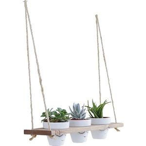 Dřevěný stojan na květiny (výška 80 cm) Gar – Kalune Design obraz