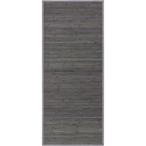 Šedo-zelený bambusový koberec 75x175 cm – Casa Selección obraz
