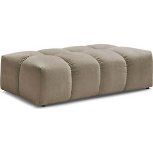 Taupe podnožka z textilie bouclé Everest – Bobochic Paris obraz