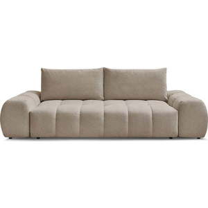 Taupe žinylková pohovka 278 cm Everest – Bobochic Paris obraz