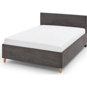 Antracitová dětská postel s úložným prostorem 120x200 cm Cool – Meise Möbel obraz