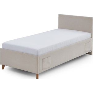 Béžová dětská postel s úložným prostorem 90x200 cm Cool – Meise Möbel obraz