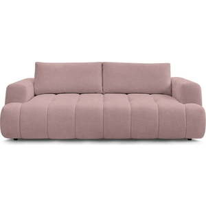 Růžová rozkládací/s úložným prostorem pohovka 251 cm Fuji – Bobochic Paris obraz