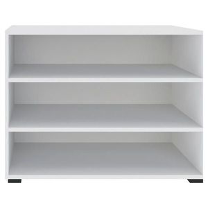 Hom`in REGÁL, bílá, 91/67/40 cm obraz