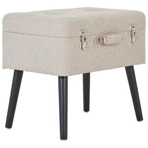 Xora TABURET, dřevo, textil, kompozitní dřevo, 50/46/35 cm obraz