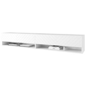 P & B NÍZKÁ KOMODA, bílá, 180/30/31 cm obraz