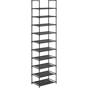 XXXL REGÁL NA BOTY, černá, 45/173/28 cm obraz
