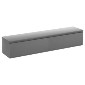 Boxxx NÍZKÁ KOMODA, šedá, 180/30/33 cm obraz
