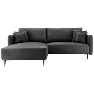 Livetastic ROHOVÁ SEDAČKA, textil, černá obraz