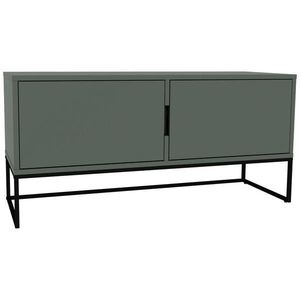 XXXL NÍZKÁ KOMODA, tmavě zelená, 118/57/43 cm obraz
