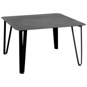 Xora KONFERENČNÍ STOLEK, černá, kov, 75/75/45 cm obraz