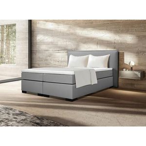 MID.YOU POSTEL BOXSPRING, 180/200 cm, antracitová, šedá, béžová, ecru obraz