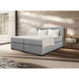 MID.YOU POSTEL BOXSPRING, 180/200 cm, šedá obraz