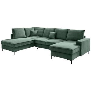 MID.YOU SEDACÍ SOUPRAVA, textil, tmavě zelená obraz