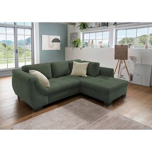 MID.YOU ROHOVÁ SEDAČKA, textil, zelená obraz