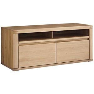 Voleo NÍZKÁ KOMODA, dub, barva starého dubu, 134/57/50 cm obraz