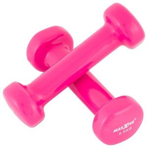 MAXXIVA® 85022 MAXXIVA Sada vinylových činek 2 x 0, 5 kg, růžové obraz