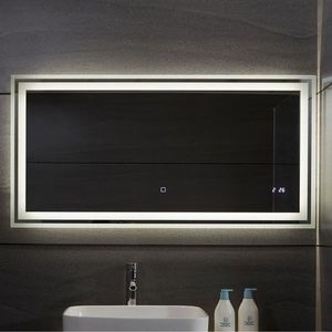 Aquamarin Koupelnové zrcadlo s LED osvětlením, 120 x 60 cm 80791 obraz