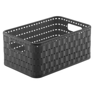 Rotho 92297 ROTHO Úložný box COUNTRY 4 l, antracit obraz