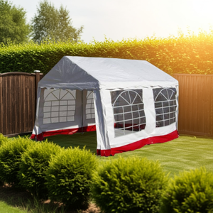 Zahradní párty stan 4 × 3 m – PVC plachta 400 g/m² obraz