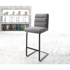 Barová židle Pela-Flex Textured Fabric Light Grey Cantilever obraz