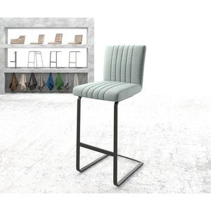 Barová židle Luiga-Flex Stripes Mint Cantilever Flat Metal obraz