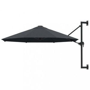 Nástěnný slunečník Ø 300 cm látka / kov Dekorhome obraz