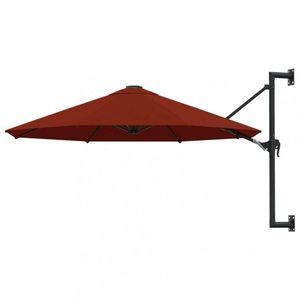Nástěnný slunečník Ø 300 cm látka / kov Dekorhome obraz