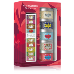 Kusmi Tea Dárkový set Black teas s čajovým sítkem 21186A1150 obraz