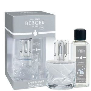 Maison Berger Paris Katalytická lampa Spirale transparentní + náplň Neutrální čisticí směs, 250 ml 4778 obraz