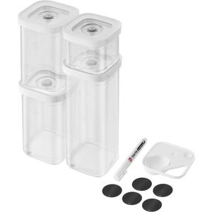 Zwilling Vakuovací dózy S Fresh & Save Cube s vložkou 4v1, fixem a štítky, 6 ks 1025971 obraz