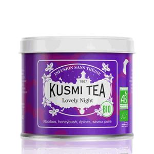 Kusmi Tea Sypaný bylinný čaj Lovely Night Bio, kovová dóza 100 g 21679A1070 obraz