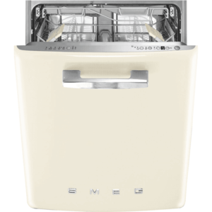Smeg Vestavná myčka "pod linku", 50´s Style, 60cm, na 13 sad nádobí, krémová STFABCR3 obraz