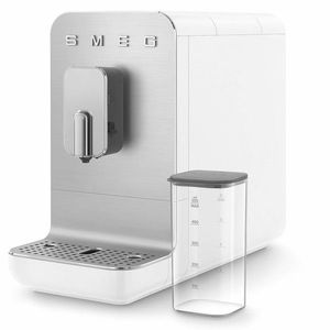 Smeg Automatický kávovar na espresso / cappuccino, BCC13, s dávkovačem mléka, bílá BCC13WHMEU obraz