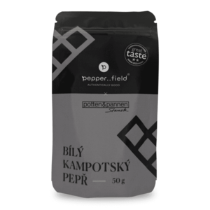 Pepperfield Kampotský pepř bílý, 50g DOY-BILY-50 obraz