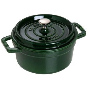 Staub Litinový hrnec s poklicí Cocotte, bazalková, 24 cm / 3, 8 l 1102485 obraz