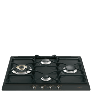Smeg Plynová varná deska se 4 varnými zónami, 60 cm, SR764, černá SR764AO obraz